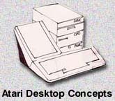 Atari Desktop Concept Designs