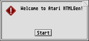 Screen-shot of HTMLGen