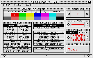 [Screen-shot: Prism Paint]