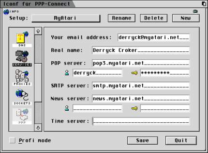 [Screen-shot: Services]