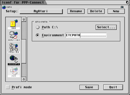 [Screen-shot: Sockets]