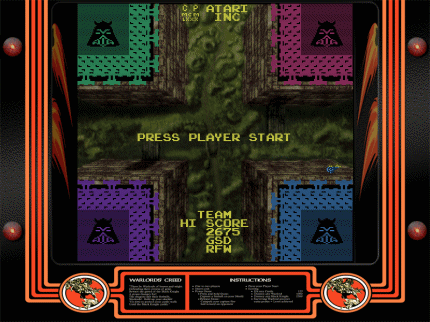 [Screen-shot: Warlords classic]