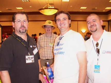 [Photo: Texas Atari users]