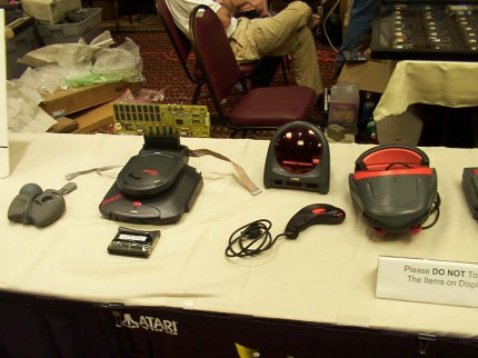 [Photo: More Atari history and prototypes, Jaguar VR]