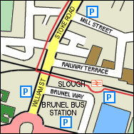 Slough map