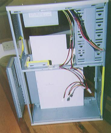 Case with card template