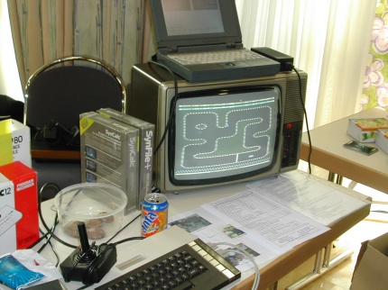 [Photo: The race is on!]