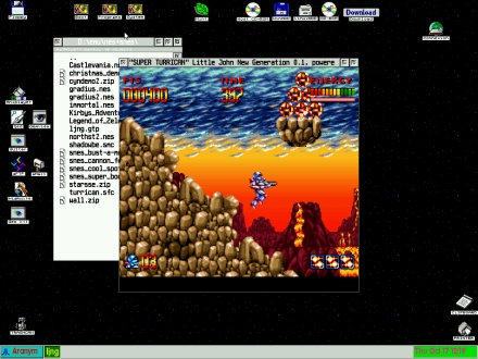 [Screen-shot: ARAnyM 3]