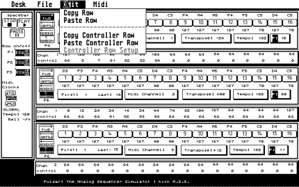 [Screen-shot: Pulsar copy function]