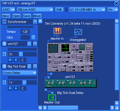 [Screen-shot: energyXT]