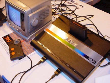 [Photo: Atari 7800]