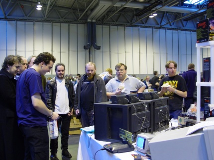 [Photo: Jaguar demonstration]