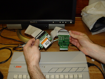 [Photo: Rob's Atari XE on steroids]