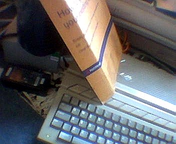 [Photo: CT60 cooling fan, Blue Peter style]