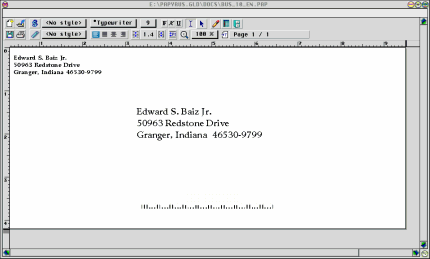 [Screen-shot: Address]