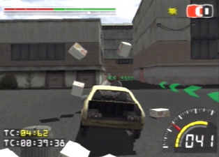 [Screen-shot: Where are you going? Mind those boxes!]