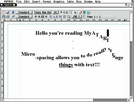 [Screen-shot: Microspacing]