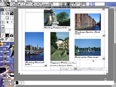 [Screen-shot: Calamus SL2002]