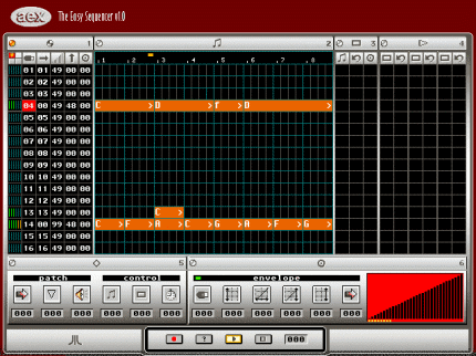 [Screen-shot: Easy Sequencer]