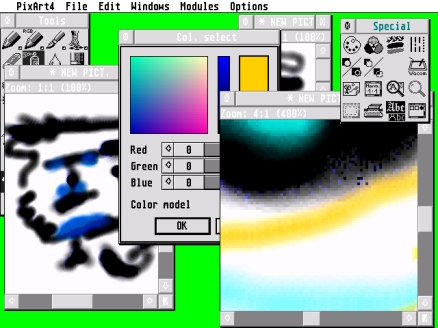 [Photo: PixArt 4.52 TC airbrush]