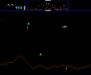 [Screen-shot: Original Defender]