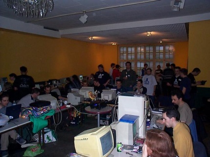 [Photo: More people at work]