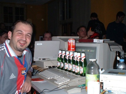 [Photo: Green bottles]