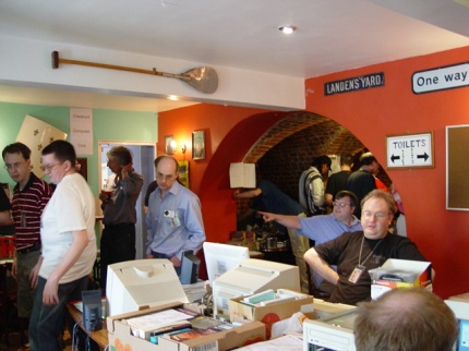 [Photo: Wide angle view of the alcove opening]