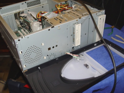 [Photo: Milan having surgery]