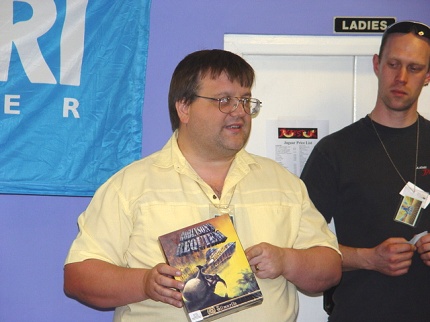 [Photo: Nick Harlow holding a prize]