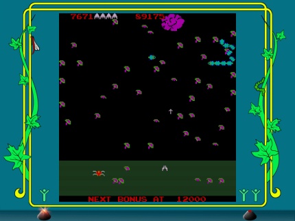 [Screen-shot: Millipede in-game]