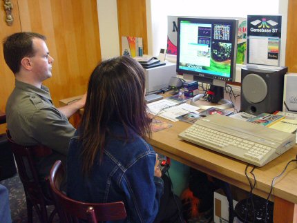 [Photo: Rob Perry of Gamebase ST fame]