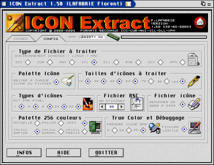 [Screen-shot: ICON Extract]