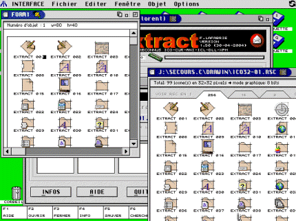 [Screen-shot: Lots of icons]