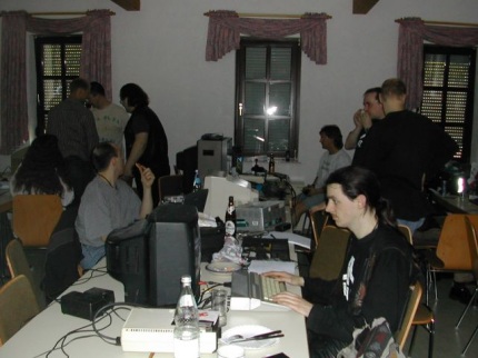 [Photo: Let the party begin]