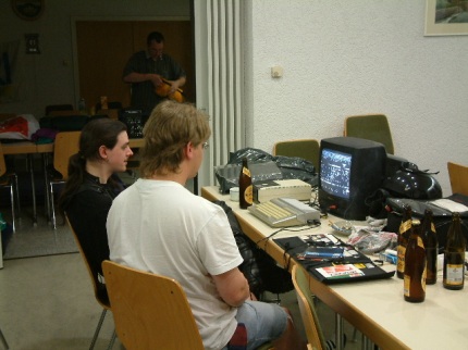 [Photo: Megablast duel]