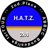 [Image: Second prize badge]