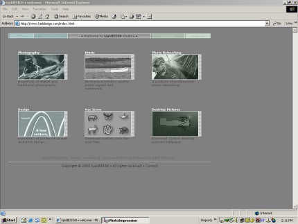 [Screen-shot: kjeldESIGN]