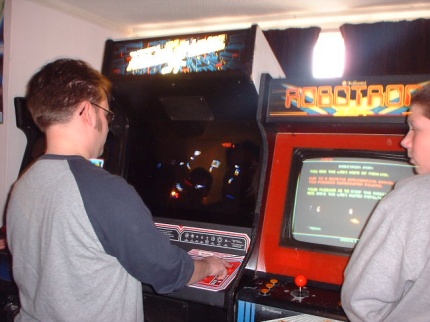 [Photo: Atari's Space Duel]