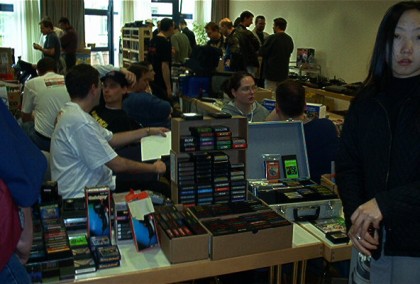 [Photo: A nice collection of VCS cartridges]