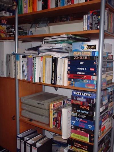 Photo of Mad Butscher's Atari room