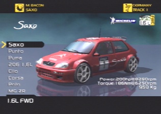 [Screen-shot: Citro�n Saxo]