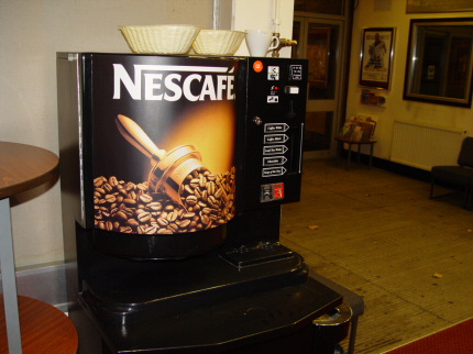 [Photo: Coffee machine]