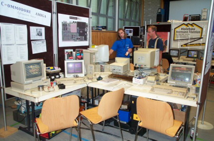 [Photo: Amiga power!]