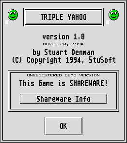 [Screen-shot: Welcome to Triple Yahoo]