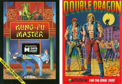 [Photo: Kung-Fu Master and Double Dragon]