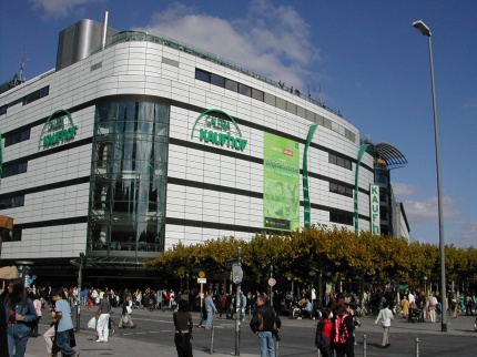 [Photo: Xbox banner from distance]