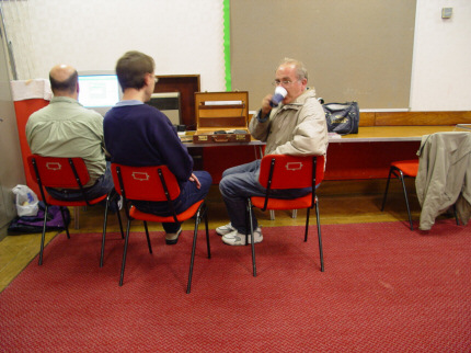 [Photo: James, Felice and Mark]