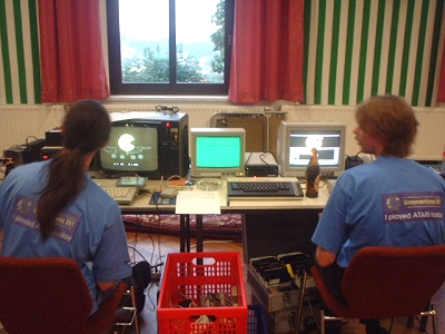 Fox-1 and TXG painting Pac Man