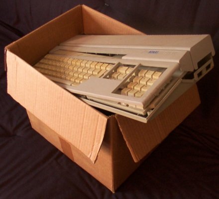 [Photo: 520ST in a box]